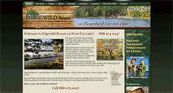 Desktop Screenshot of edgewildresort.com